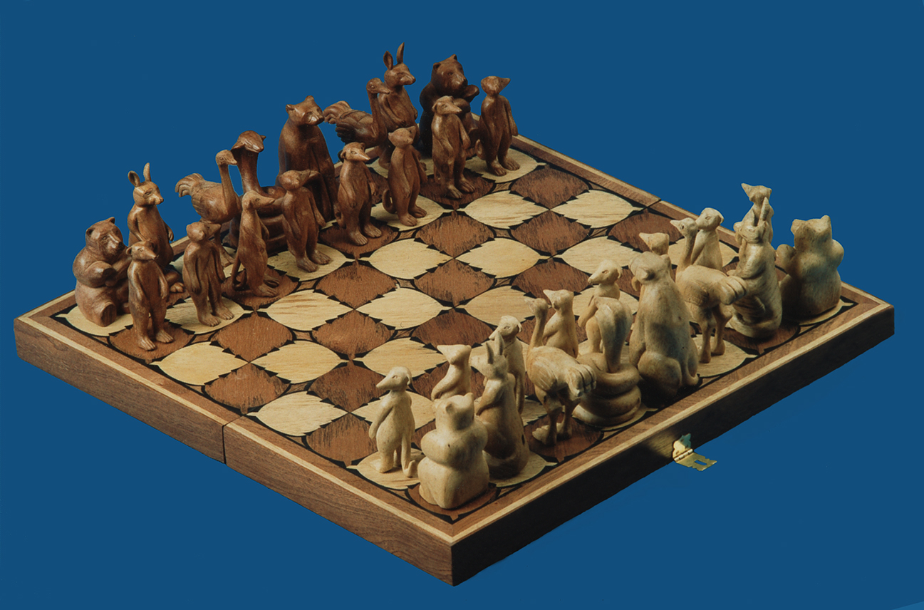 Das Schachspiel (350 x 257 Pixel) - © G.P. Reichelt. All rights reserved